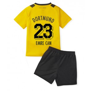 Borussia Dortmund Emre Can #23 kläder Barn 2022-23 Hemmatröja Kortärmad (+ korta byxor)